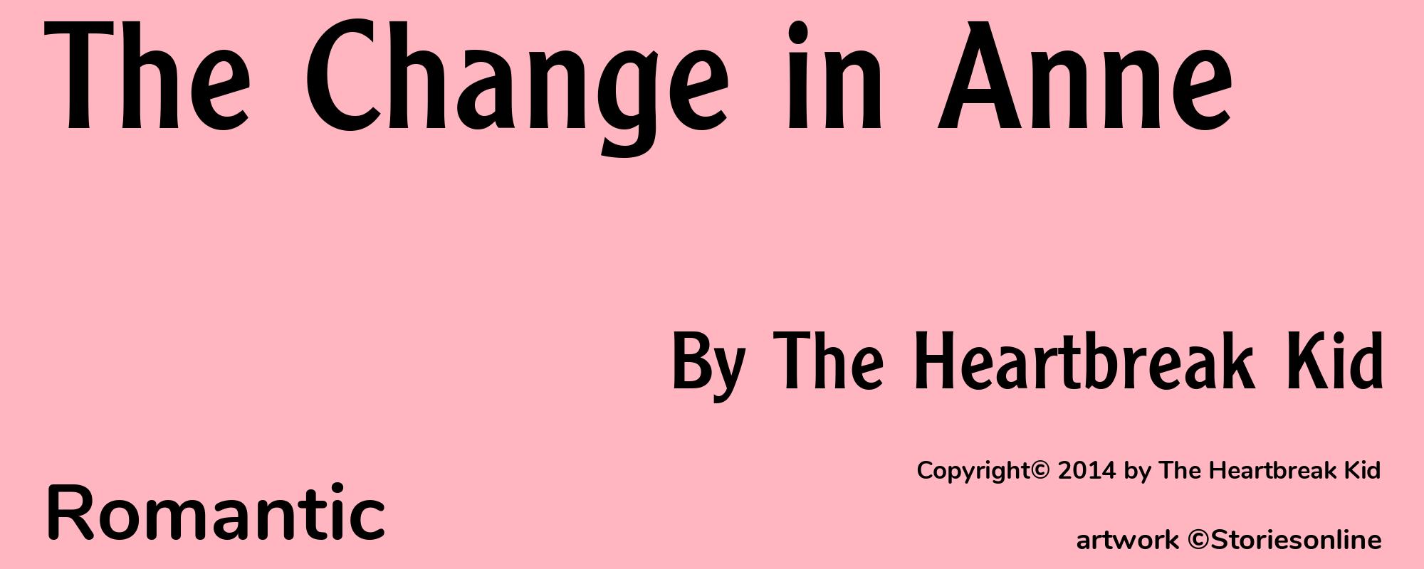 The Change in Anne - Cover